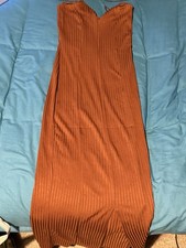 Pretty Little Thing Brown Dress Size 8