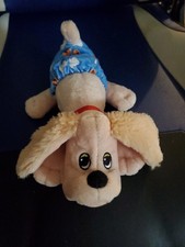Basic Fun 2023 Pound Puppies Newborns "Sleepy" Tan Puppy 7" Plush B3