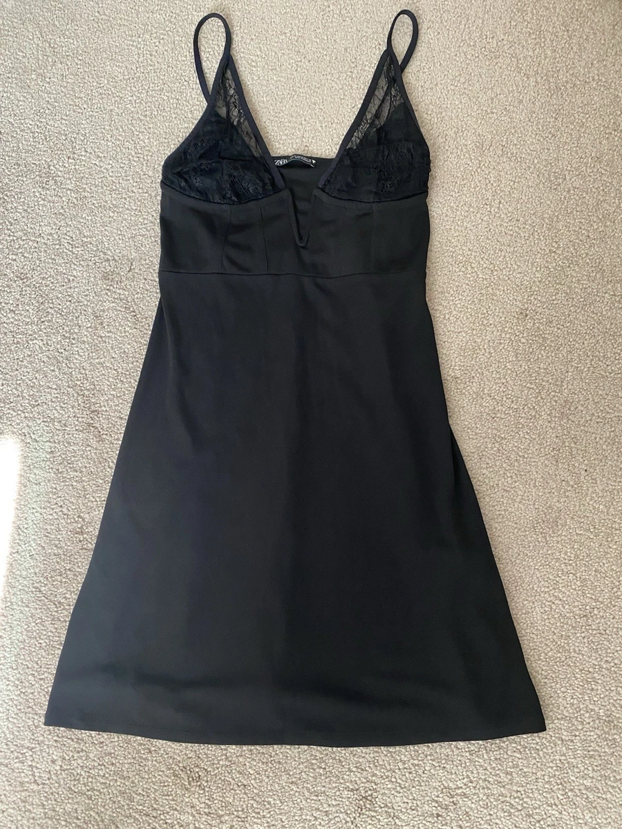 zara black lace slip dress Mention SHOP for details , Zara is giving elevated evening wear  this  lace slip dress is perfect for date night, events, or nights out!, All my  s live in LTK