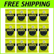 Dutch Licorice Drops -  Black Liquorice Candy