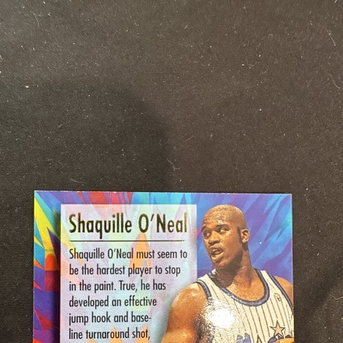 Fleer 1995-96 Fleer Ultra Ultra Power Shaquille O'Neal Magic #9 Inserto - Imagen 5 de 7
