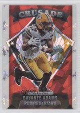 2021 Panini Rookies & Stars Crusade Red Ice Prizm Davante Adams #CR-8 g2e
