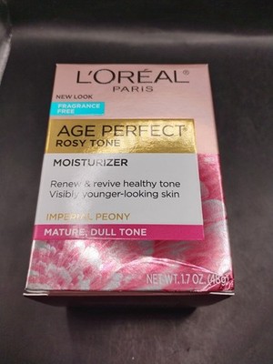 L'Oreal Paris Age Perfect Rosy Tone Moisturizer 1.7 Oz. New!