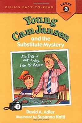 Young Cam Jansen and the Substitute Mystery Hardcover David A. Ad
