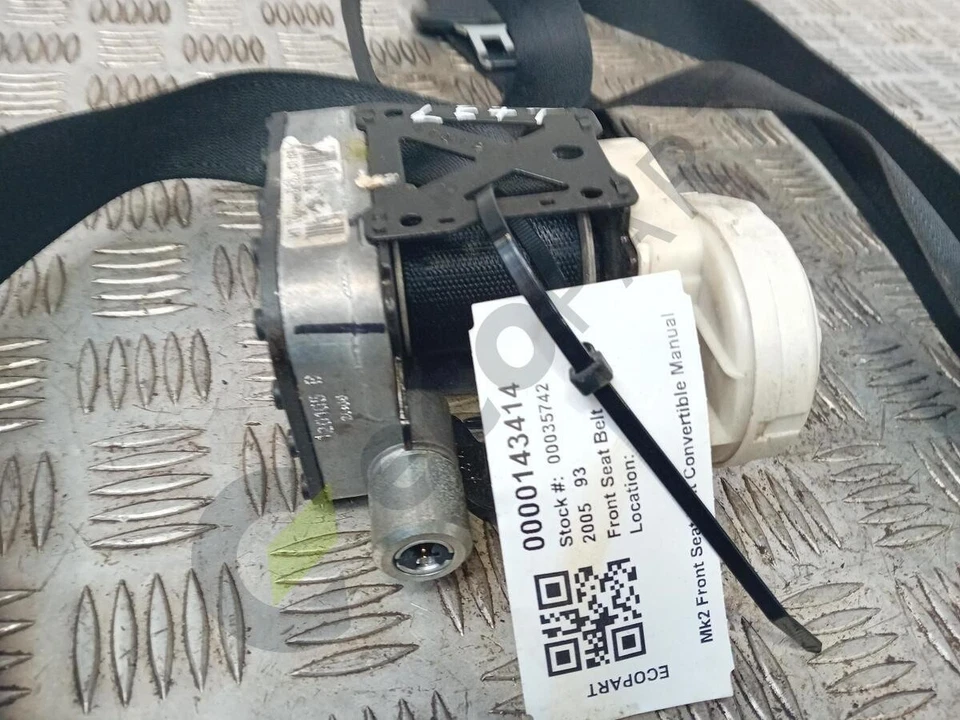 MK2 SAAB 93 Seat Belt Front Left  Convertible 12797292 - Image 2 of 4