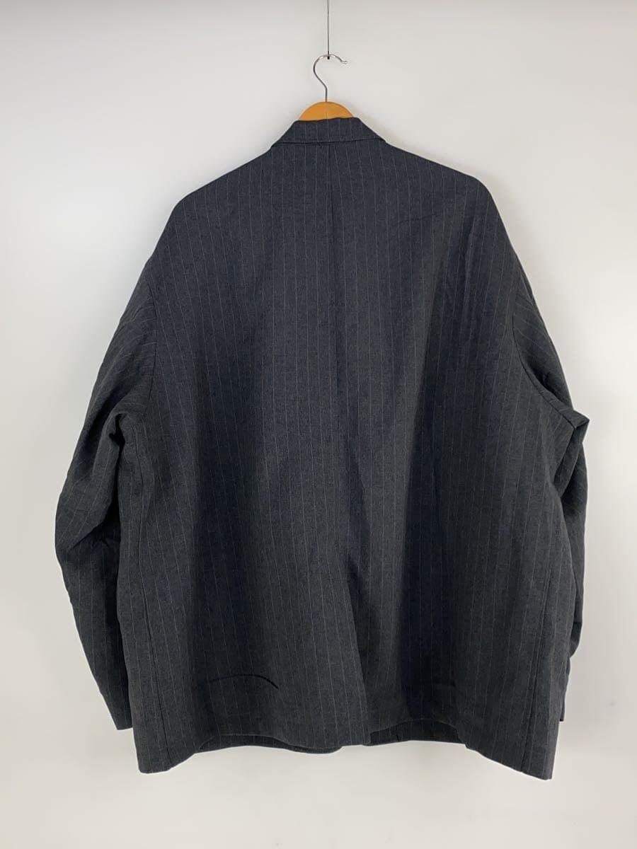 【typeservice】25ss Striped Ruffled Strap Jacket CONTRAST STRETCH CROPPED OPS WINDBREAKER | WOMEN'S JACKETS