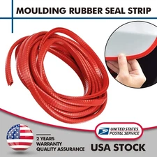 Universal 6M Car U-Shape Rubber Seal Weather Strip Door Edge Moulding Trim USA