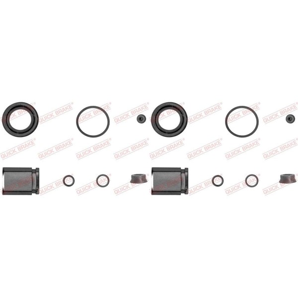 2X Quick Brake Reparatursatz Bremssattel Hinten Passend FüR Alfa 156 159 166 BRE-image