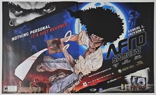 Image of Afro Samurai Magazine Ad Double Page PS3 Xbox 360 Anime Manga RZA 2009