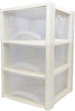 Plastic Storage Drawers, Space-Saving  for Office & Home, Drawers Storage Unit