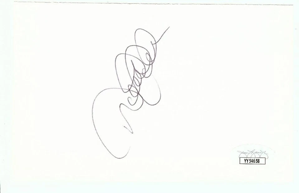 Derek Jeter Firmado Autografiado Corte Firma Leyenda de los Yankees JSA YY54658