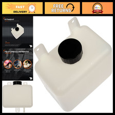 Universal Fluid Reservoir with Cap - Durable Replacement for Automotive Fluids