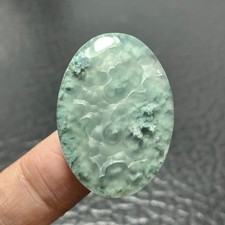 Botryoidal Chalcedony Cabochon 32.5x23x6mm Perfect for jewelry 33.5 ct