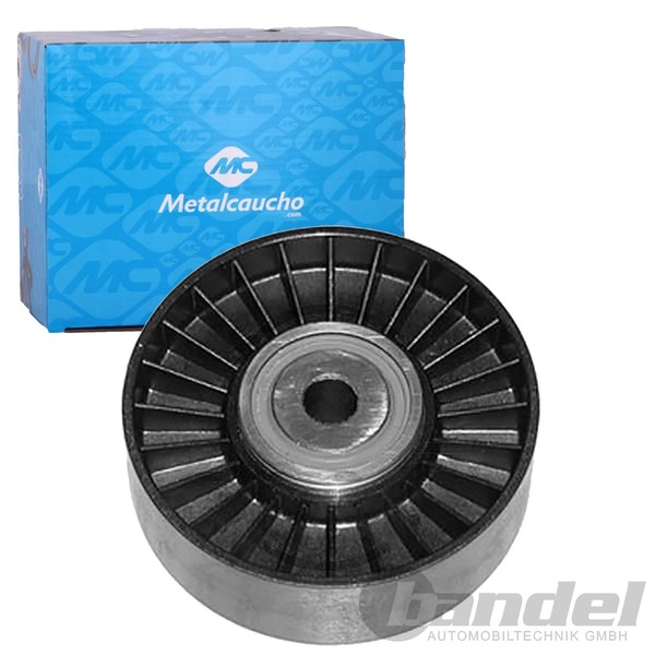 Metalcaucho Umlenkrolle Keilrippenriemen Passend FüR Alfa 145 146 147 156 GT FIA-image