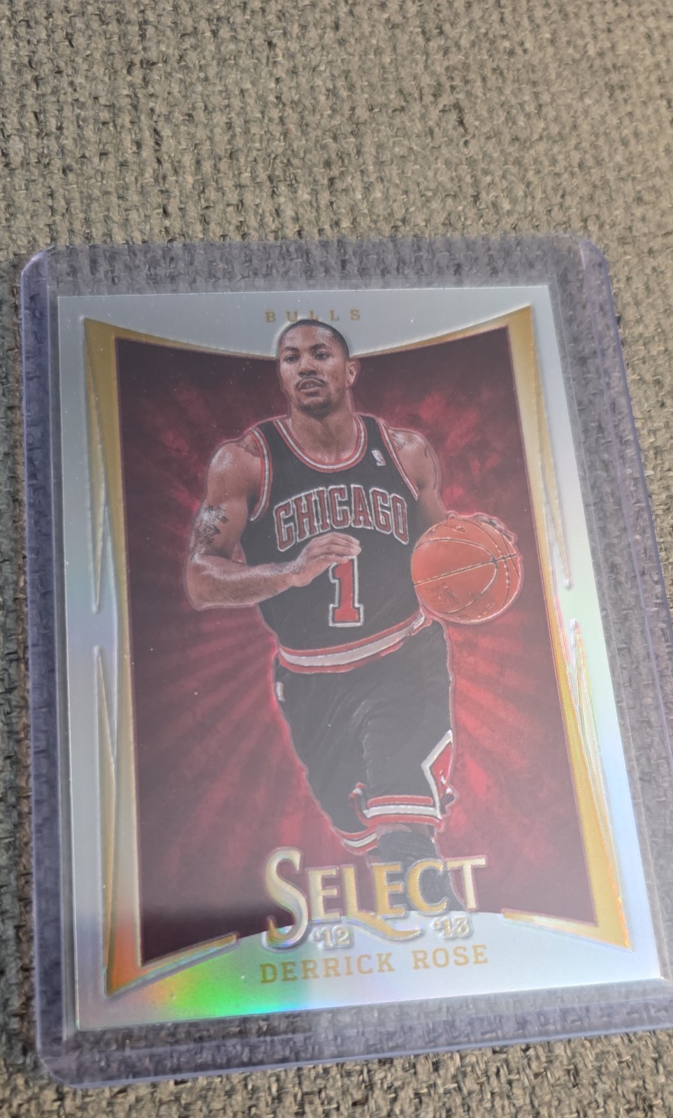 2012-13 Panini Select - Derrick Rose #20 Silver Prizm