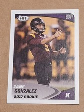2017 ZANE GONZALEZ SAGE HIT NFL ROOKIE CARD RC #4 ARIZONA STATE CARDINALS 