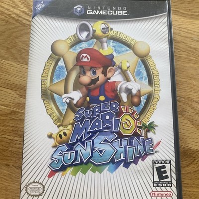 Super Mario Sunshine (Nintendo GameCube, 2002) with original Box