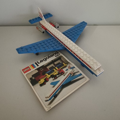LEGO LEGOLAND 687 AEREO CARAVELLE ANNI 70 RARO - Foto 5 di 7