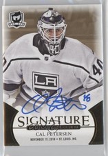 2018-19 Upper Deck The Cup Signature Renditions Cal Petersen #SR-CP Auto 8hf