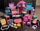 Vintage Barbie Furniture Accessory Lot 30+ Pcs 80s 90s Mattel Mixed Playset