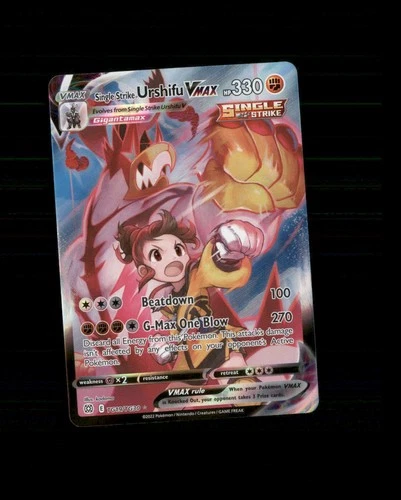NM Brilliant Stars Trainer Gallery Holo Single Strike Urshifu VMAX TG19/TG30