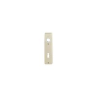 Hoppe Kurzschild-Paar 202KP Alu. F2 BB