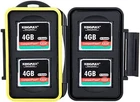 JJC Water Resistant Memory Card Hard Case for 4 x CompactFlash cards