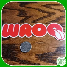 95Q WROQ 95.1 FM Charlotte NC matte finish die-cut vinyl sticker