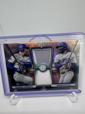 2026 Topps Tribute - Dual Relic /199 Freddie Freeman/Mookie Betts #DR-FB Dodgers
