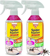 2 Zero In Spider Repellent Spray Ready To Use Insect Deterrent Fresh Mint 500ml