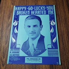 Happy-Go-Lucky-You and Broken Hearted Me Sheet Music Jack Murray