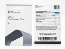 Microsoft Office Professional Plus 2021 For Windows 10-11 Not for MAC Key Card