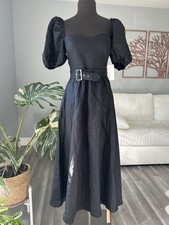 Reformation Women Belgium Linen Dress Size Us 6 New/wtags 