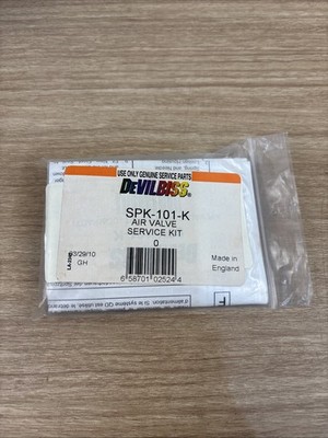DeVilbiss 802524 SPK-101-K Air Valve Service Kit Missing White Plastic Pieces
