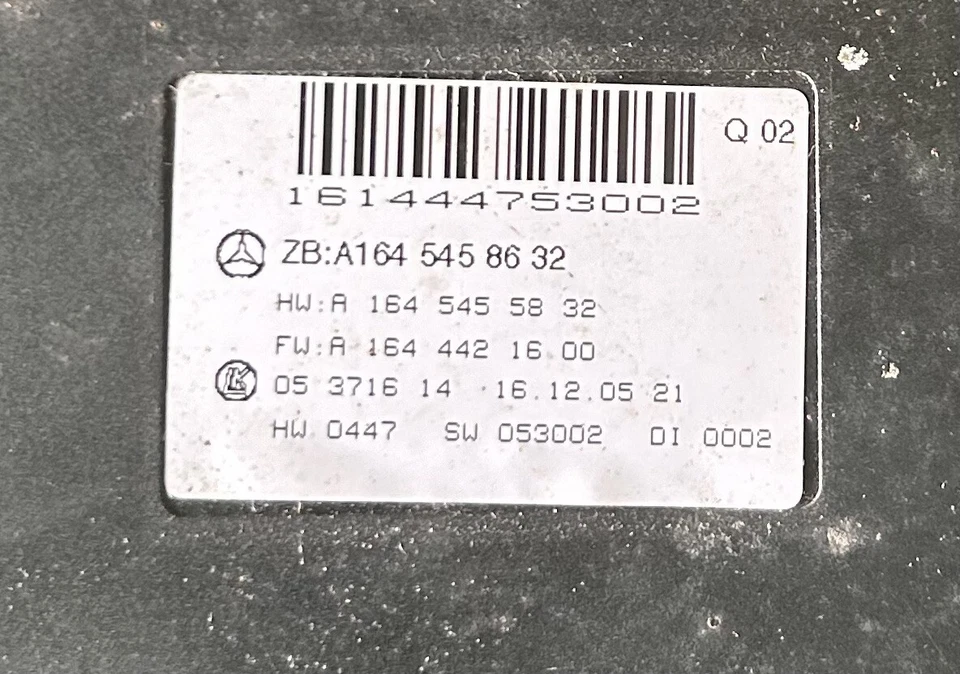 MERCEDES BENZ R350 GL450 ML350 GL450 MÓDULO DE ADQUISICIÓN DE SEÑAL SAM DELANTERO OEM Foto 2 de 4