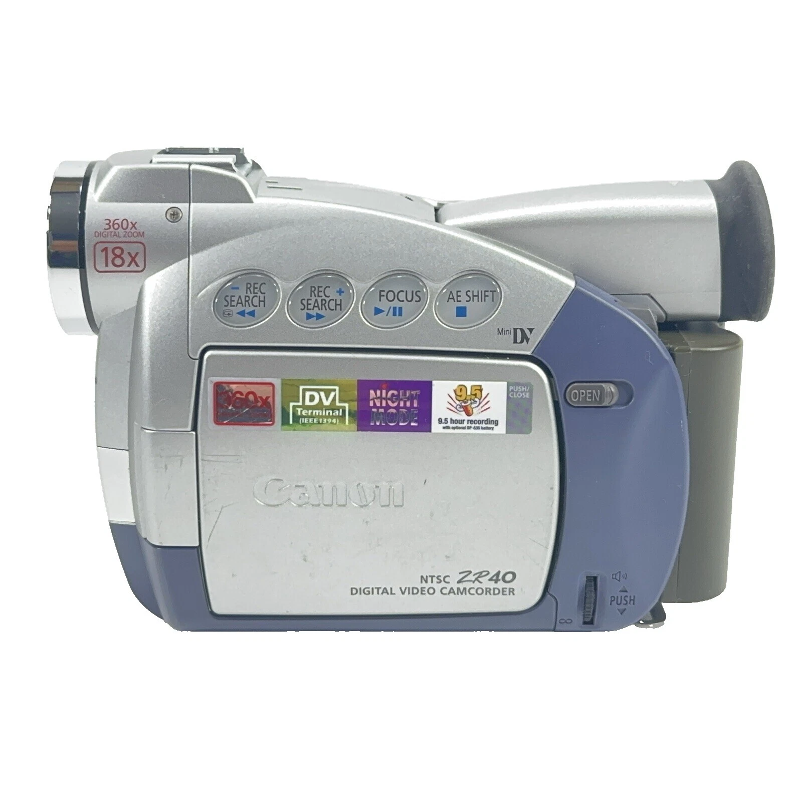 Canon MiniDV High Definition Camcorders with LCD Screen