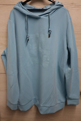Cecil Damen Kapuzenpullover XXL Langarm turquoire