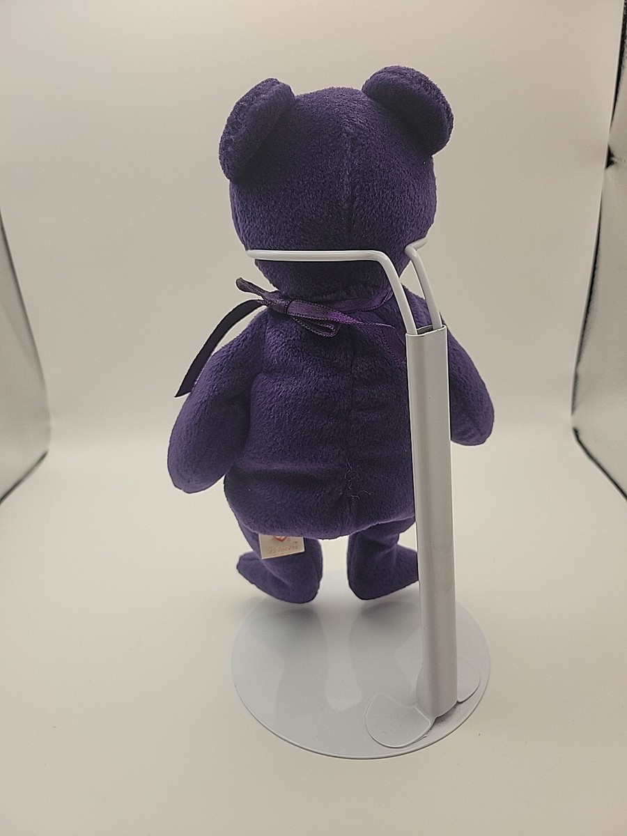 TY Princess Diana 1997 purple bear no tag Beanie Baby Rare Retired