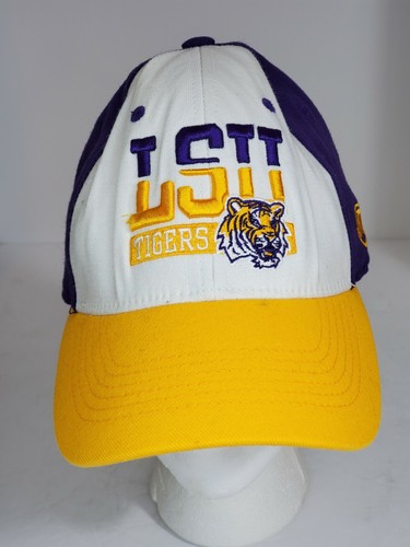 LSU Tigers Flex Fit Hat One Size NCAA 