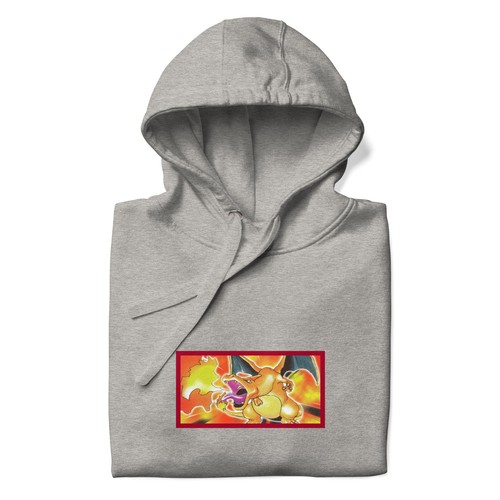 Sudadera con Capucha Respiración de Fuego Inspirada en Pokémon/Charizard | Ropa para Fan - Imagen 4 de 5