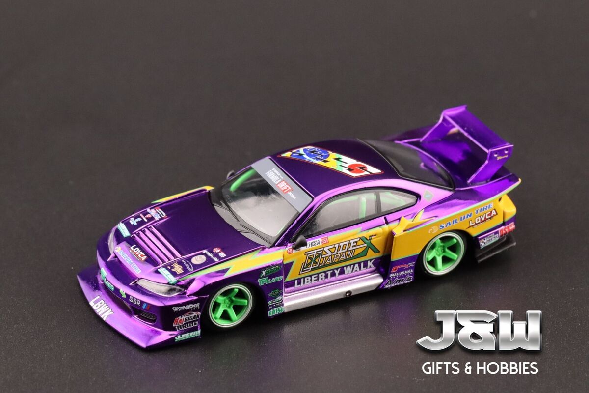 Mini GT Nissan S15 SILVIA LB-Super Silhouette #555 2022 Formula Drift Japan 1/64 | eBay Mini GT Nissan S15 SILVIA LB-Super Silhouette #555 2022 Formula Drift Japan 1/64 | eBay