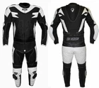 NEW MOTORCYCLE SUIT JACKET AND TROUSERS TEXTILE LEATHER REMOVABLE PROTECTORS - CE