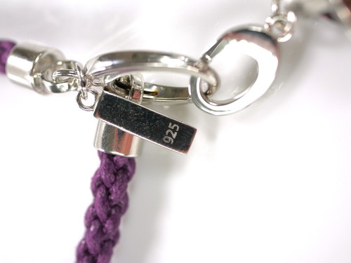 sportliches Flechtarmband - JETTE JOOP - m. Farbstein - 925er Sterling Silber - Bild 7 von 9