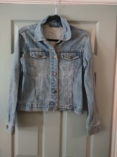 Bill Blass Women Jean Jacket, Size Small