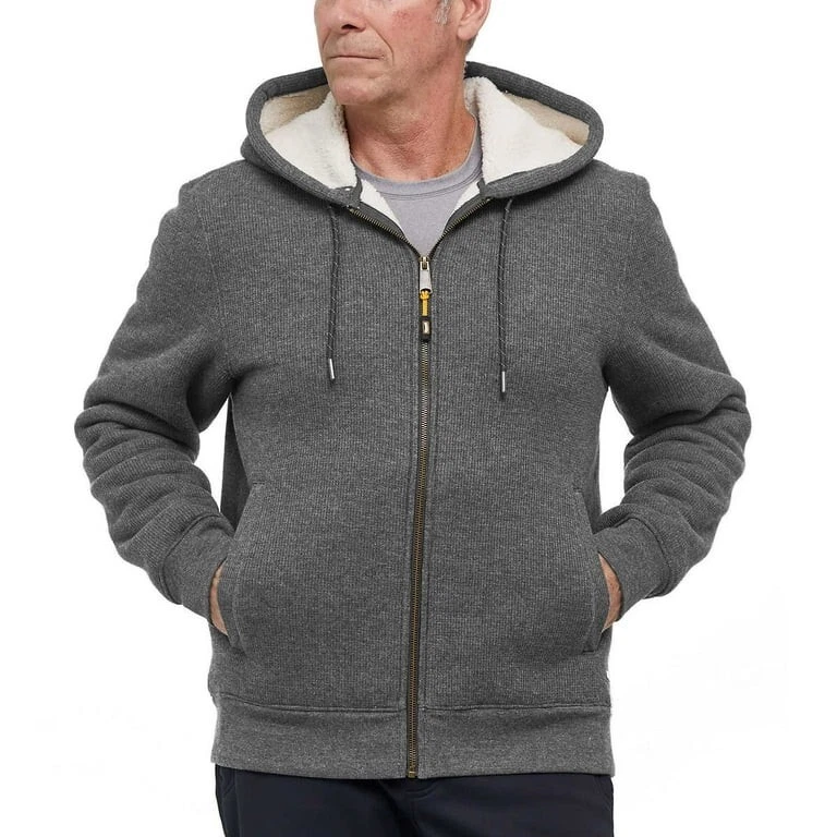 Magnum Men's Fleece Lined Full Zip Hoodie, S