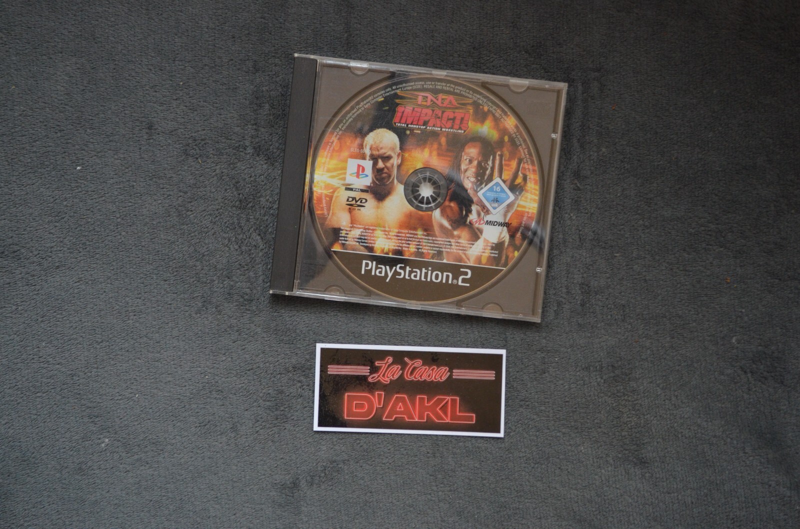 TNA Impact CD SEUL sur Playstation 2 - PS2 FR TBE