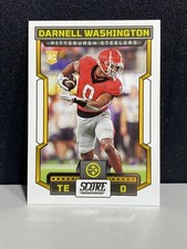 2023 Panini Score #339 Darnell Washington Pittsburgh Steelers RC