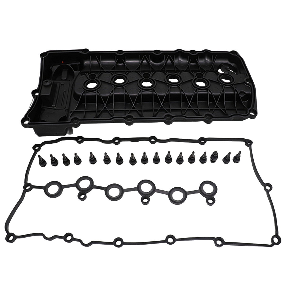 3.6L Engine Valve Cover PCV W/ Gasket Bolts For VW CC PASSAT AUDI
