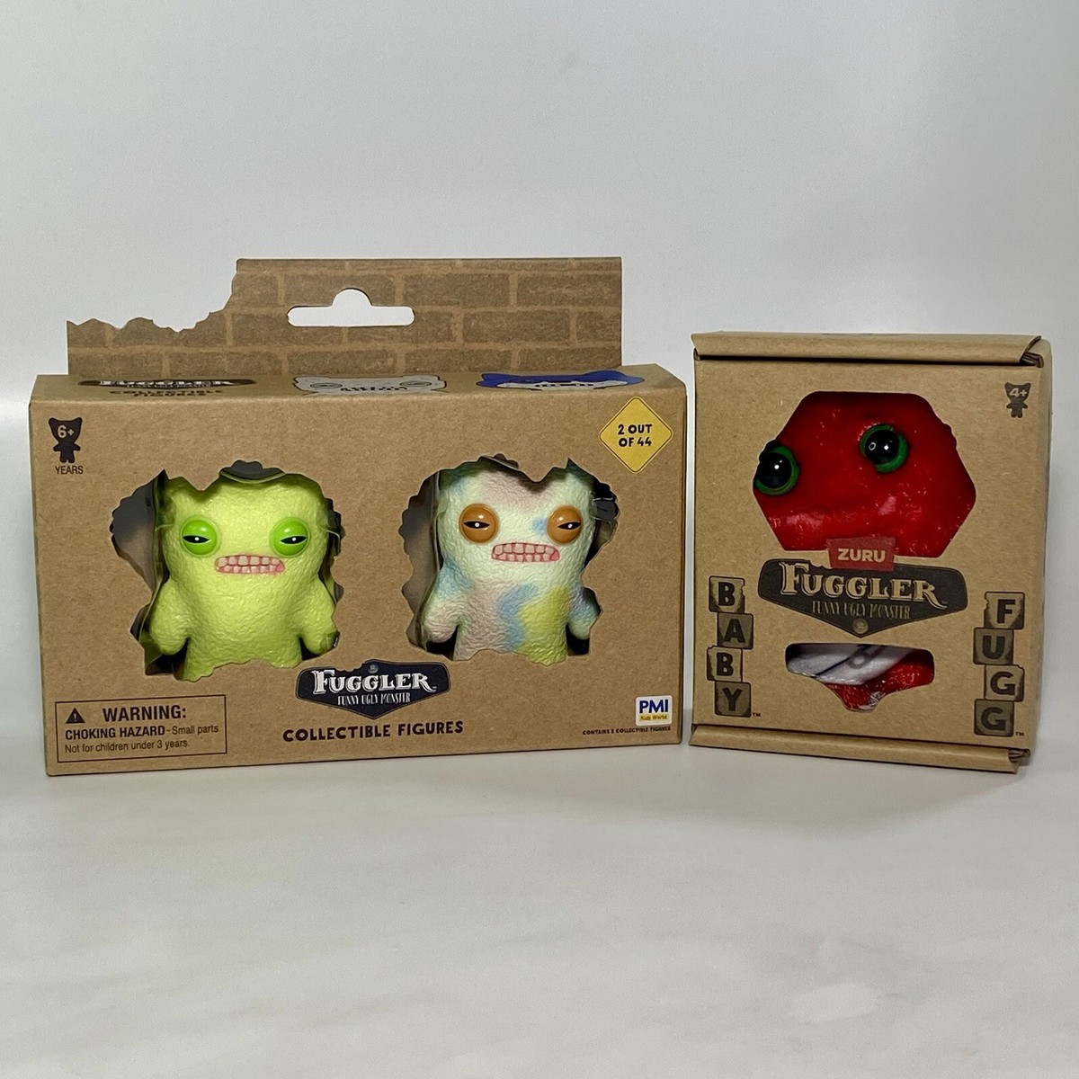 MUNCH MUNCH Red Zuru FUGGLER BABY FUGG Funny Ugly Monster Mini