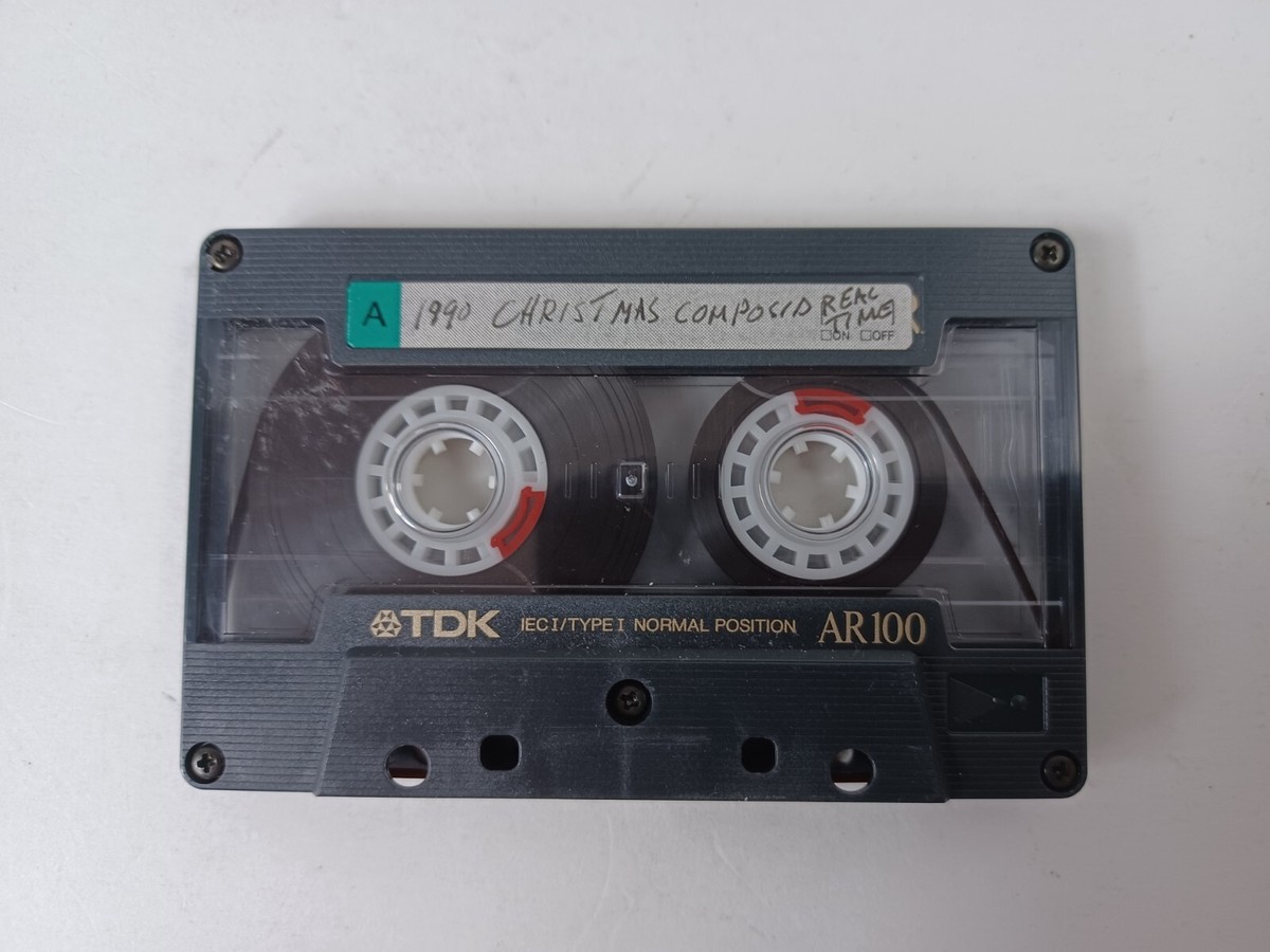 Cassette TDK AR 100 Vintage 1990, Type I, 100 Min, Fabriquée Au Japon, Neuve